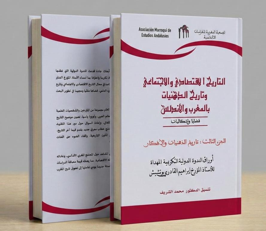  محمد الشريف - التاريخ الاقتصادي والاجتماعي وتاريخ الذهنيات بالمغرب والأندلس 