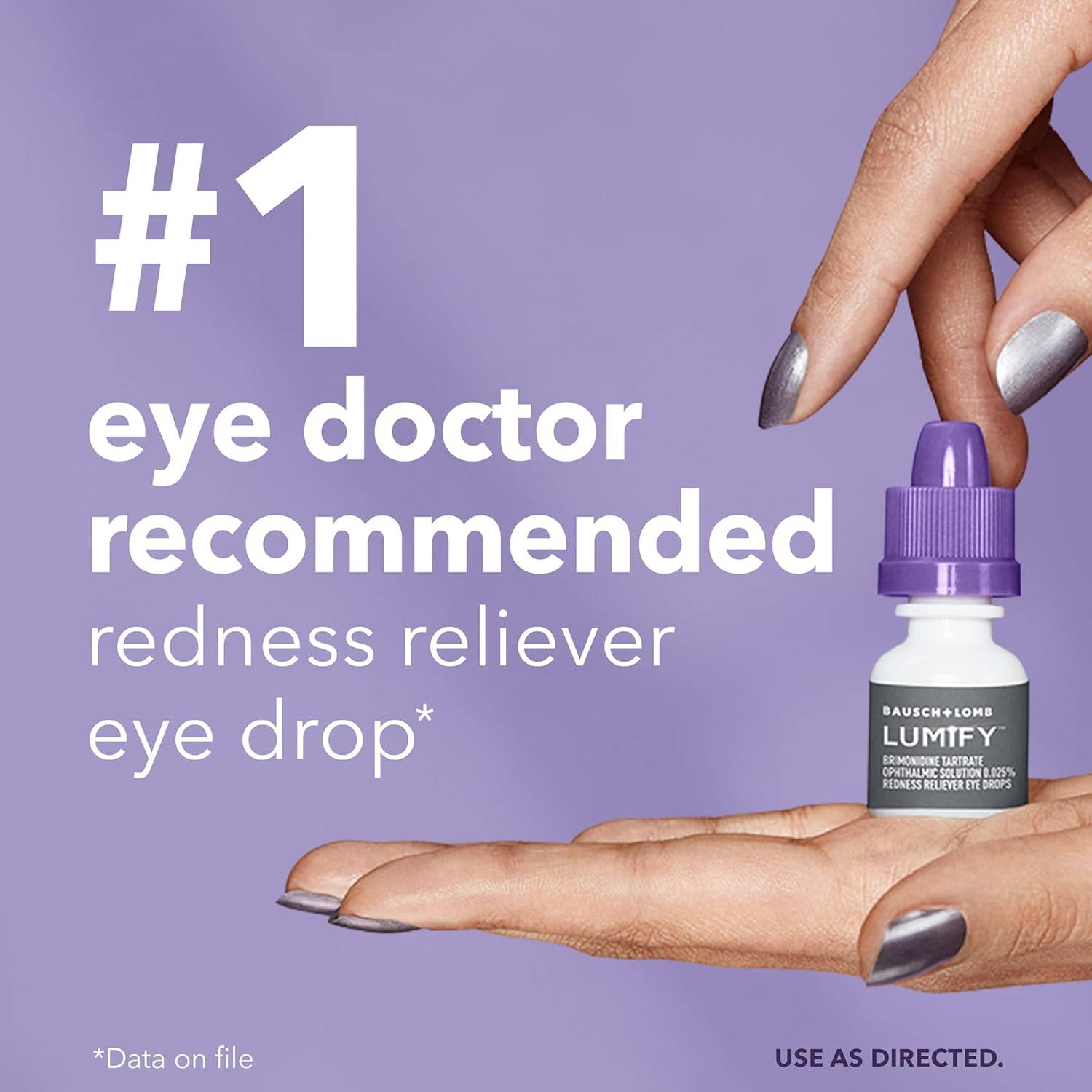 LUMIFY Redness Reliever Eye Drops, for Whiter & Brighter Looking Eyes