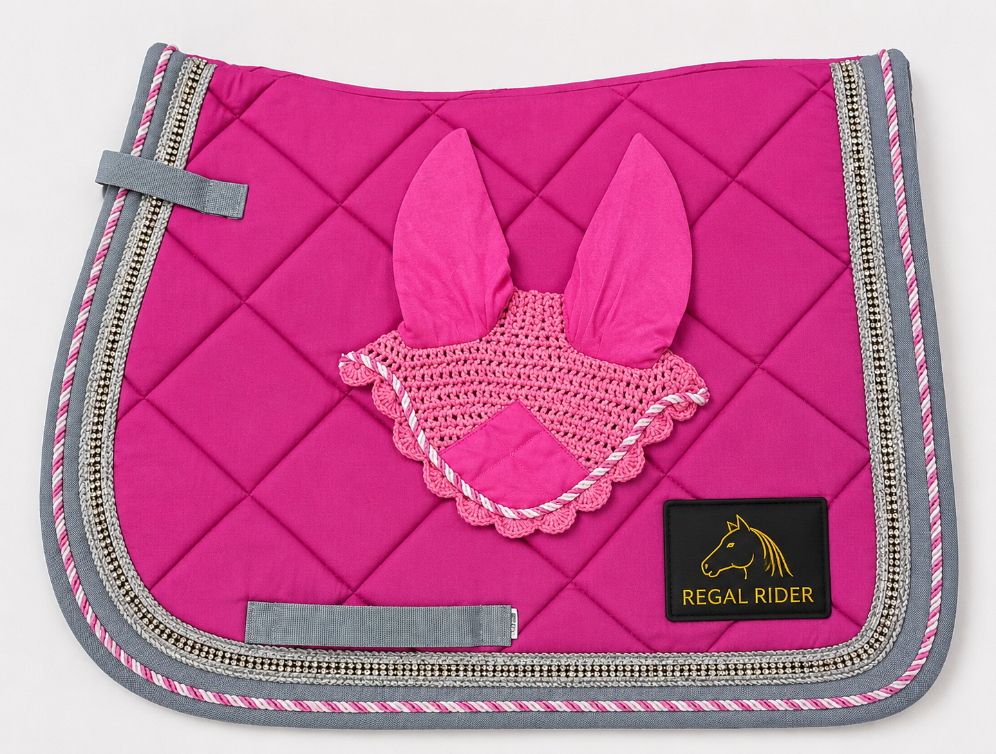 Regal Rider Pink Saddle Pad Set