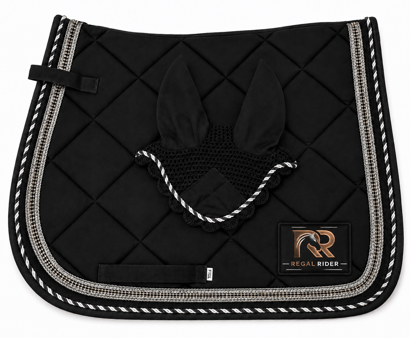 Regal Rider Saddle Pad & Ear Bonnet Set
