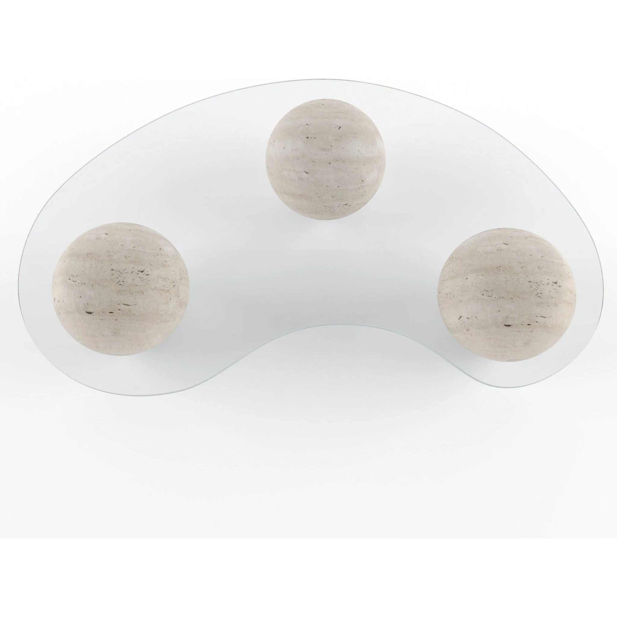 Table Basse de Forme Organique au Design Sculptural