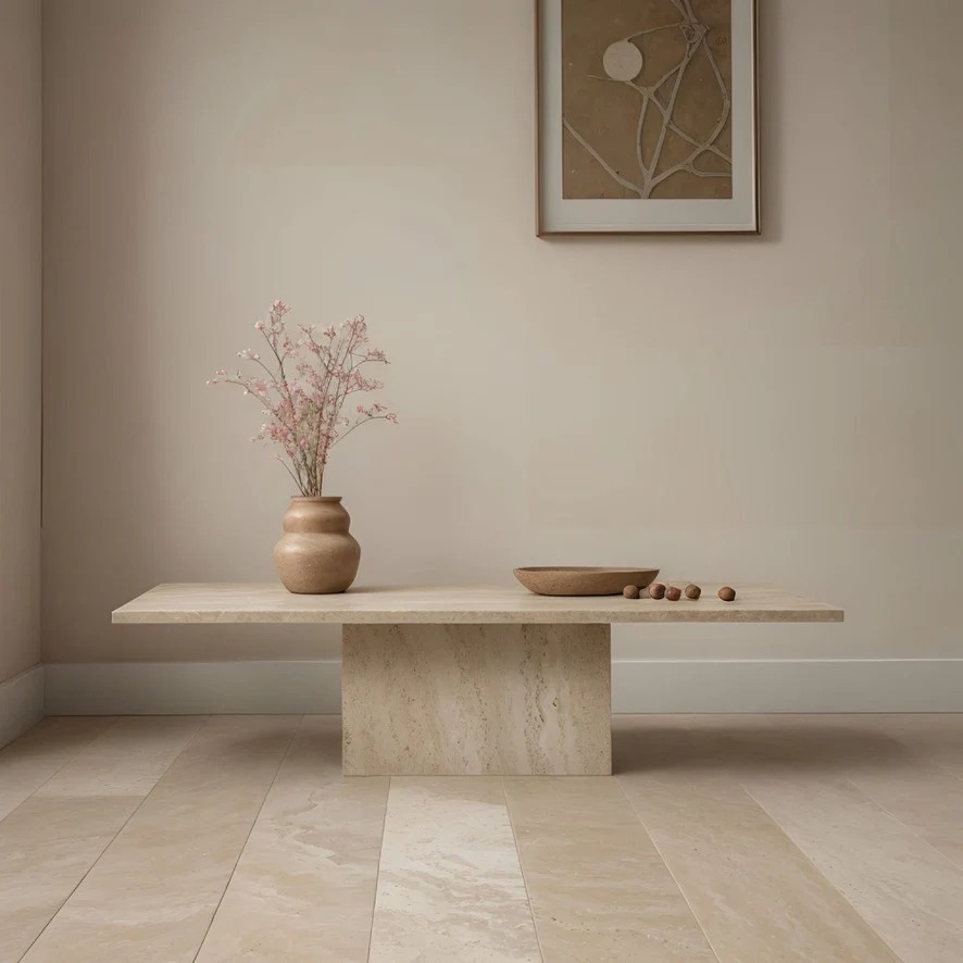 TerraNova Table basse en travertin