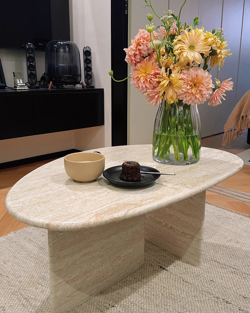 Ova – Table Basse Forme Œuf Organique