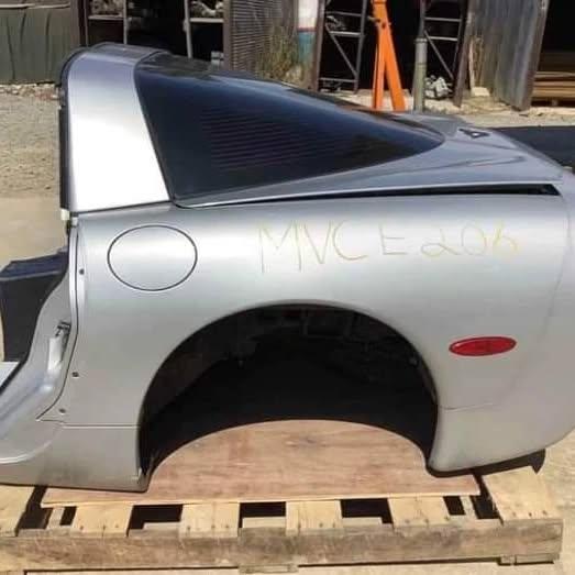 97-04 Chevrolet C5 Corvette Rear Clip W/ Quarter Panels Rear Bumper & Decklid  