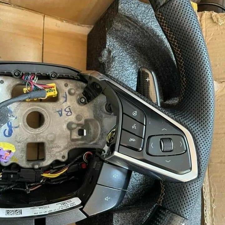 Custom Carbon fiber steering wheel for C8