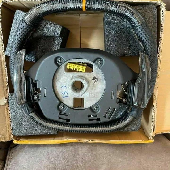 Custom Carbon fiber steering wheel for C8