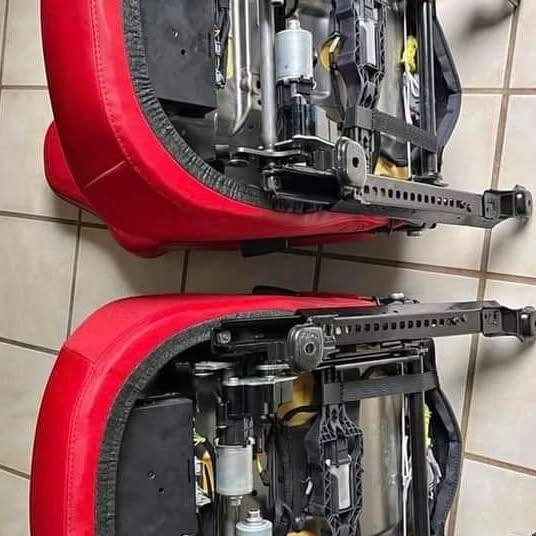 Red Sport Car Seats