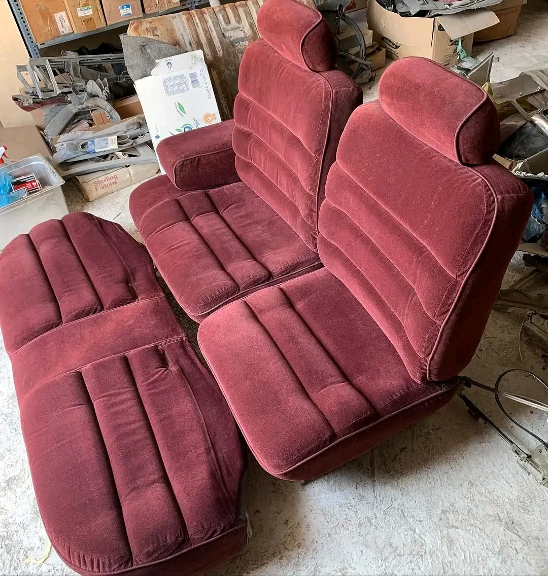 Box Chevy bougham seats 