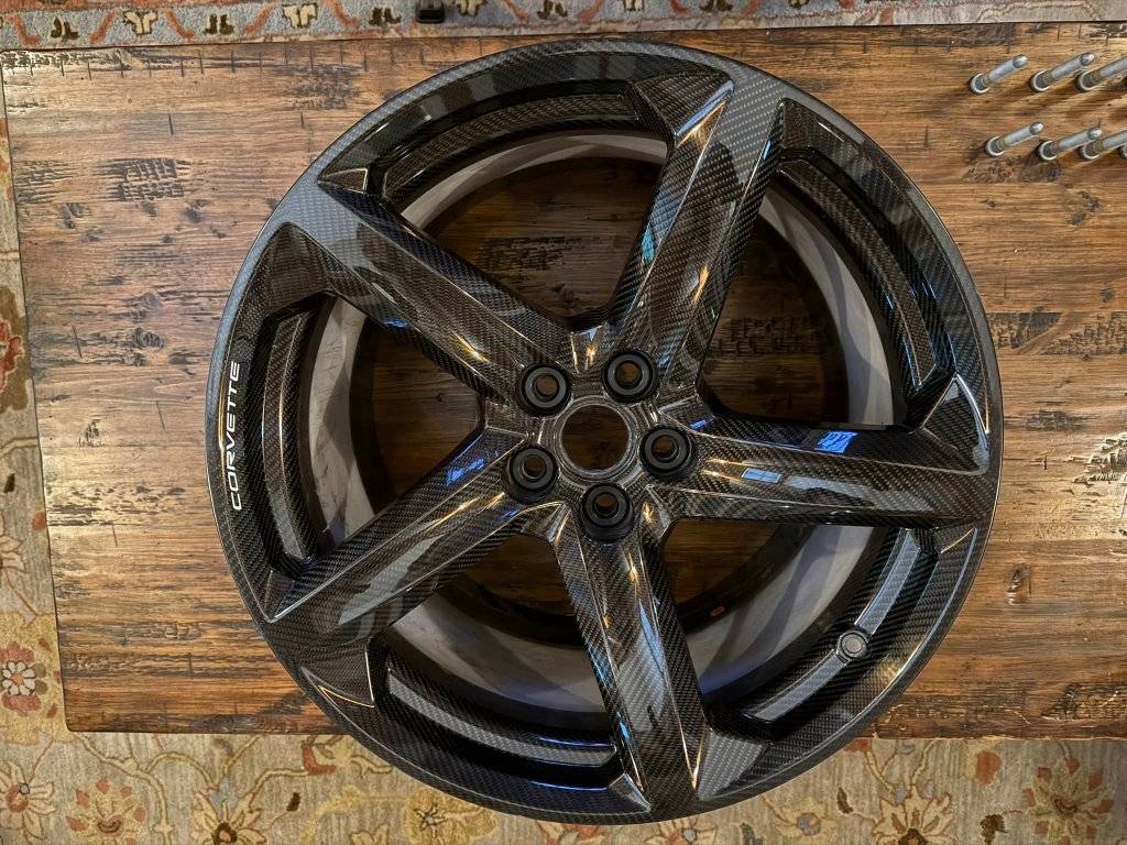  Carbon-Fiber Wheels for C8 Chevrolet Corvette Z06