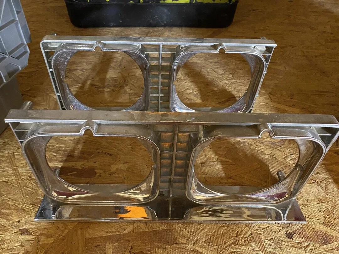 1973 1973 Chevrolet Impala Front Headlight Bezels 