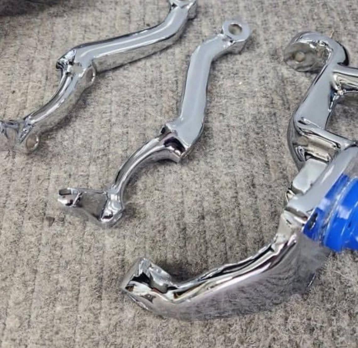 59 64 Impala chrome spindle  and knuckles 