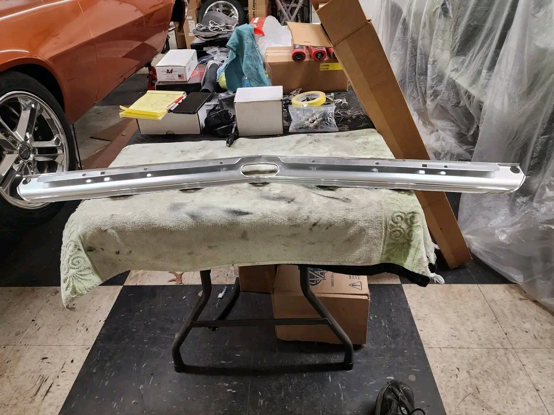 1967 Camaro nos gm upper grill molding standard 