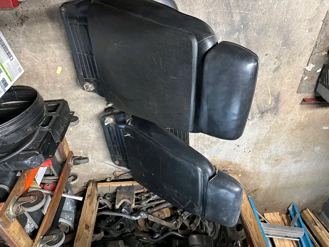1969 camaro and firebird original gm bucket seats with tracks