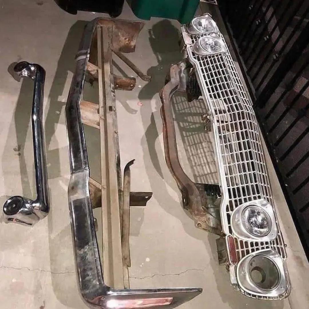 1963 impala front grill assembly 