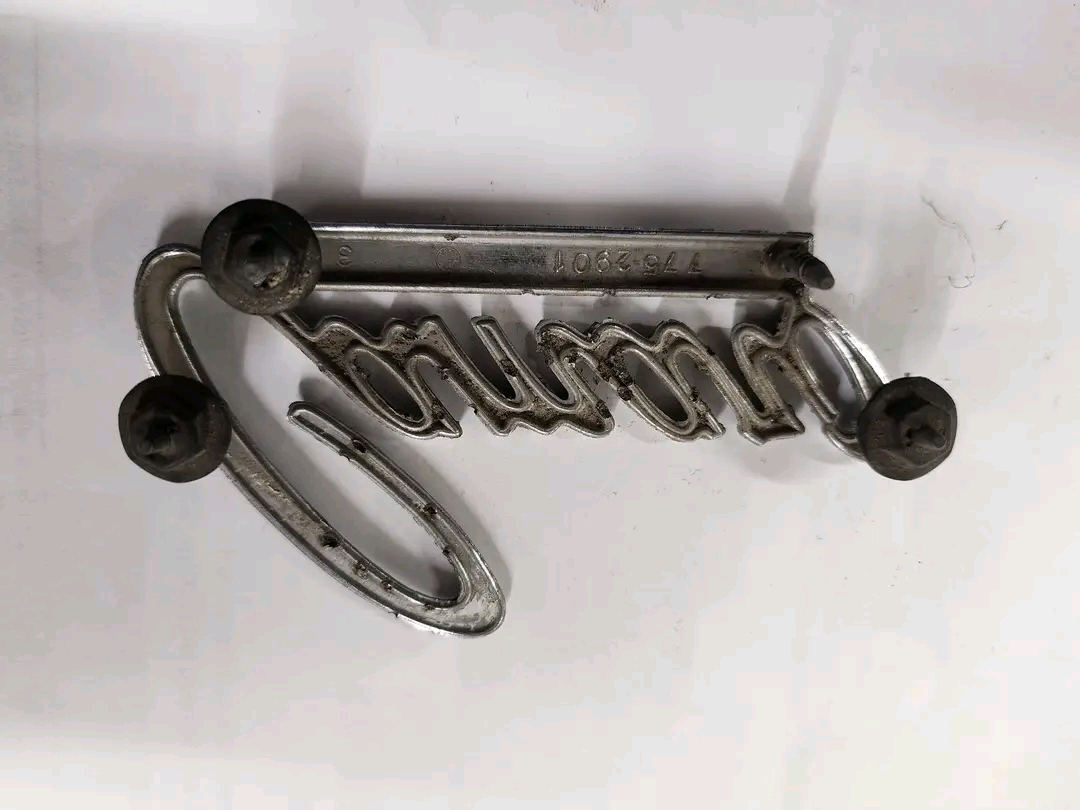 1968-1969 Camaro original gm assembly line trunk emblem 7752901