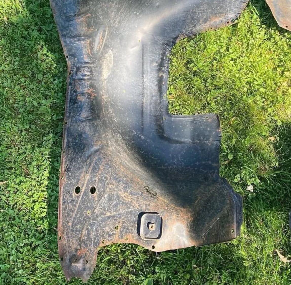 Pair of NOS 1959 Chevy inner fenders. 