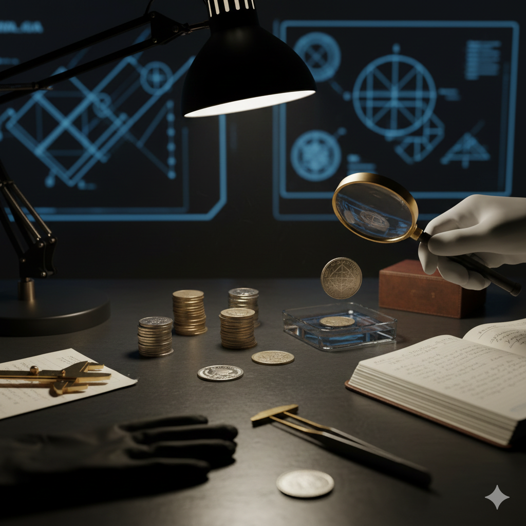 Numismagia con monedas