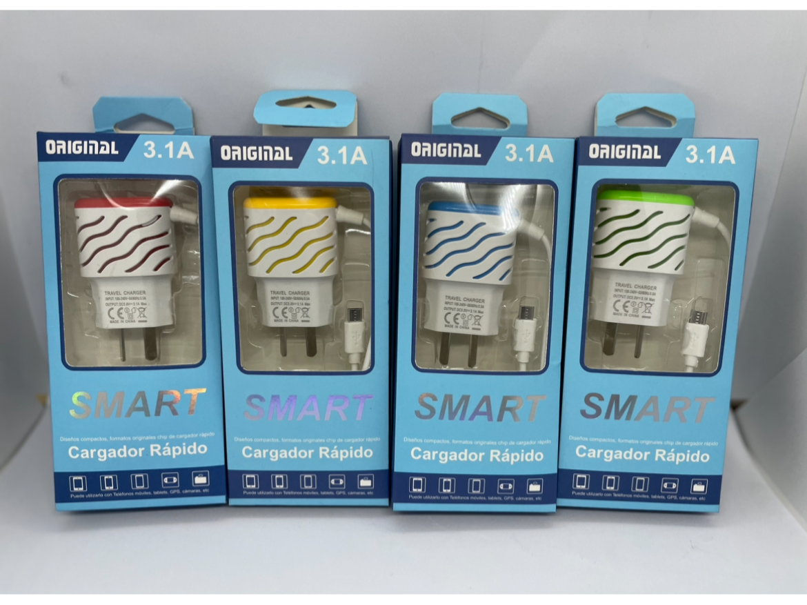 Cargador rápido 3.1A