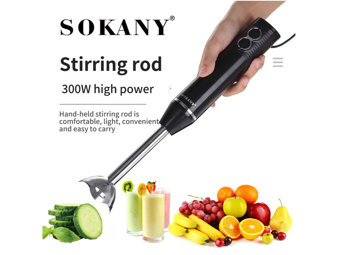 Batidora de mano SOKANY