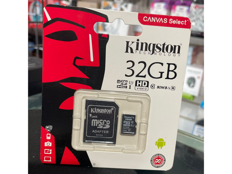 Tarjeta microSD Kingston 32GB