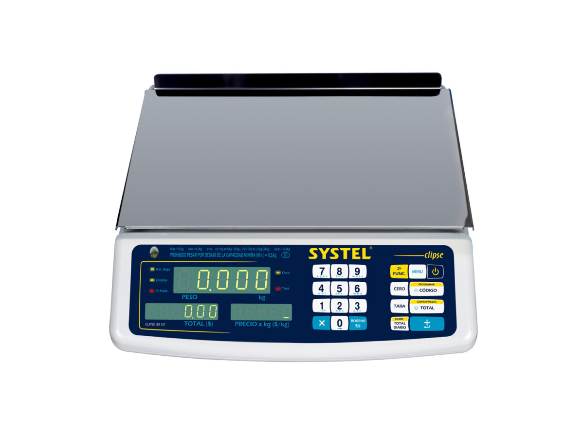 Balanza electrónica Systel