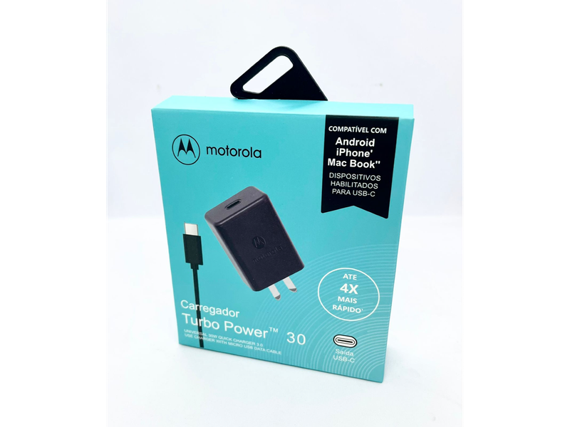 Cargador Turbo Power 30 Motorola