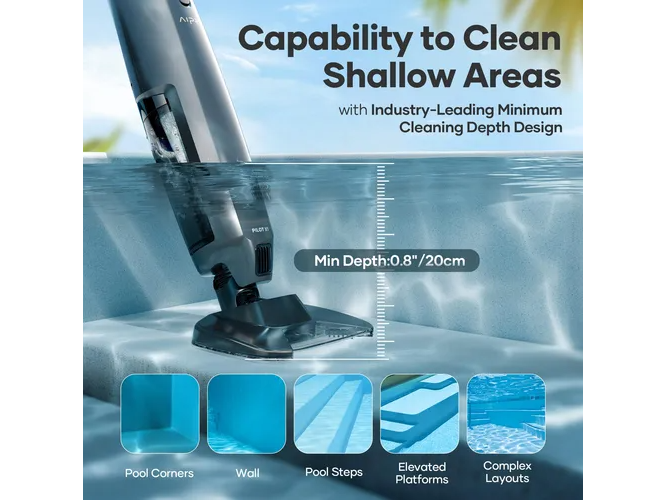 Aspiradora para piscinas