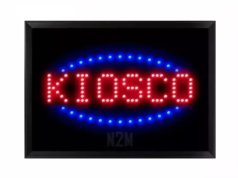 Cartel luminoso KIOSCO