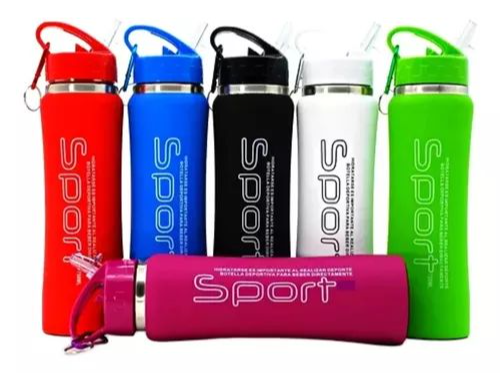 Botella deportiva reutilizable