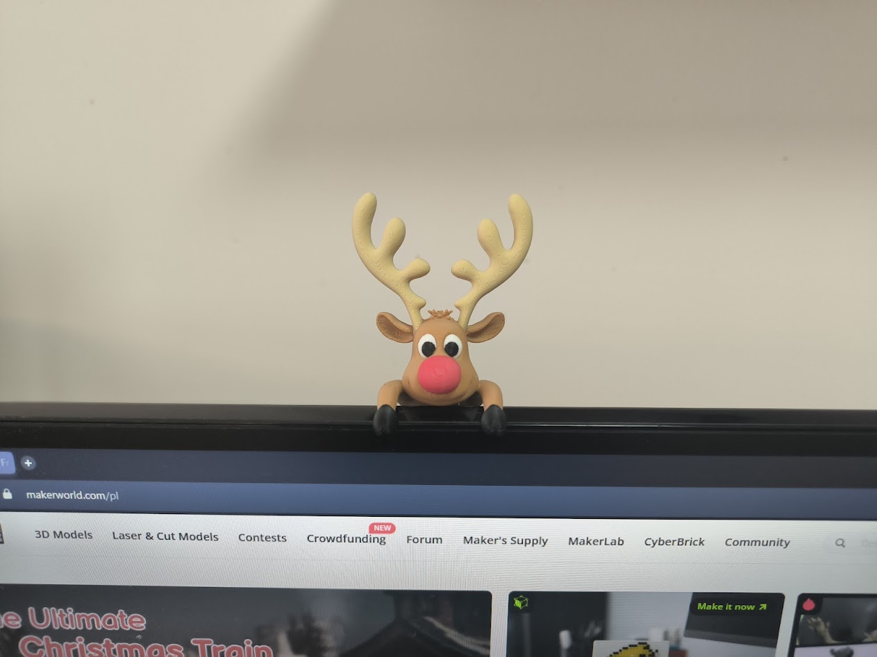 Rena Decorativa para Monitor
