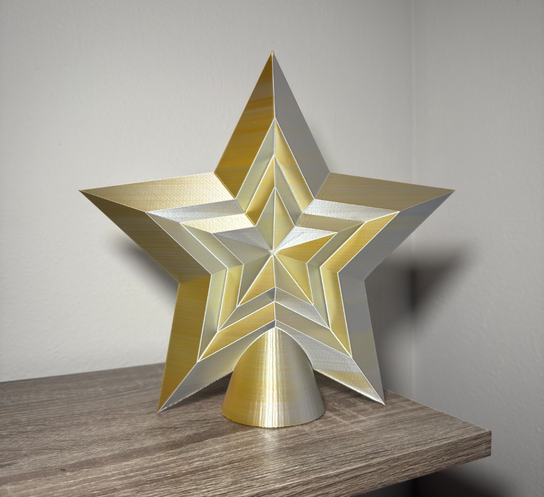 Estrela decorativa 3D
