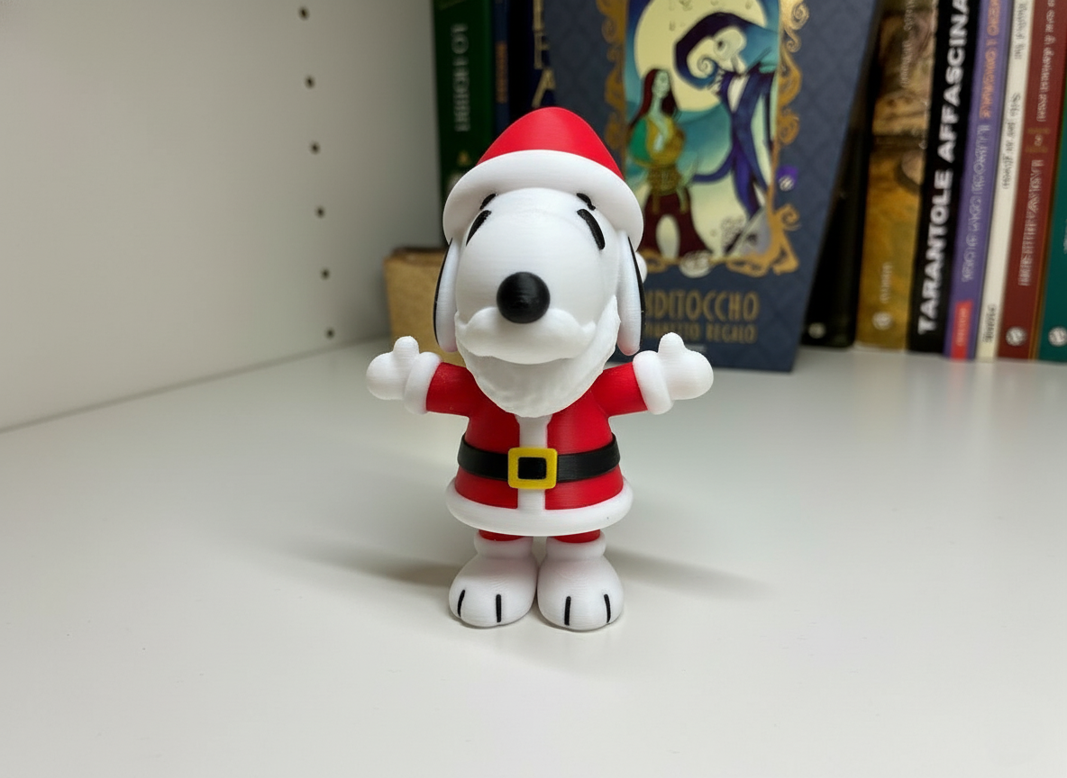 Boneco Snoopy Noel