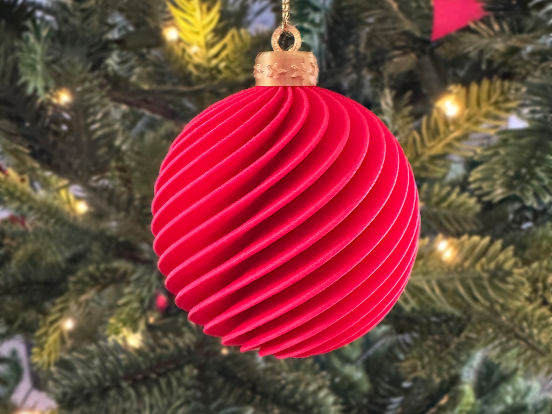 Bola de Natal Vermelha