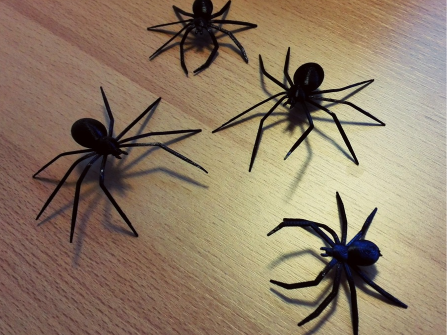 Aranhas de brinquedo