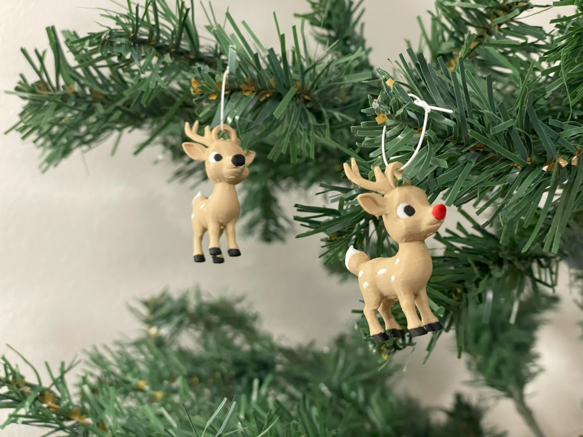 Enfeite de Rena para Árvore de Natal