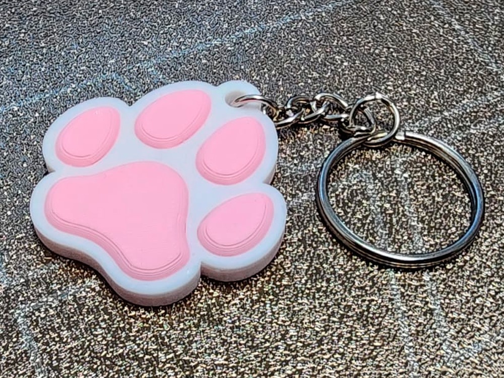 Chaveiro Patinha Rosa