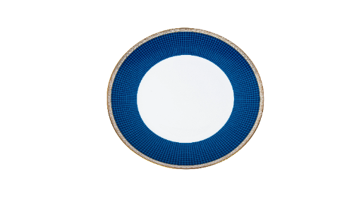 Elegant Blue Rim Charger plate