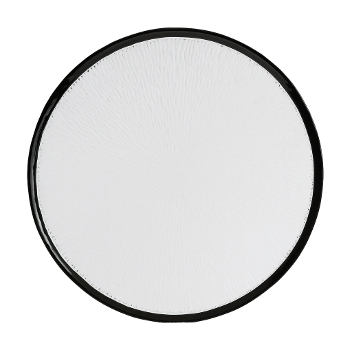 Glass dinner plate