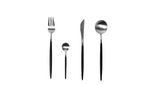 Modern Stainless Steel Cutlery Set