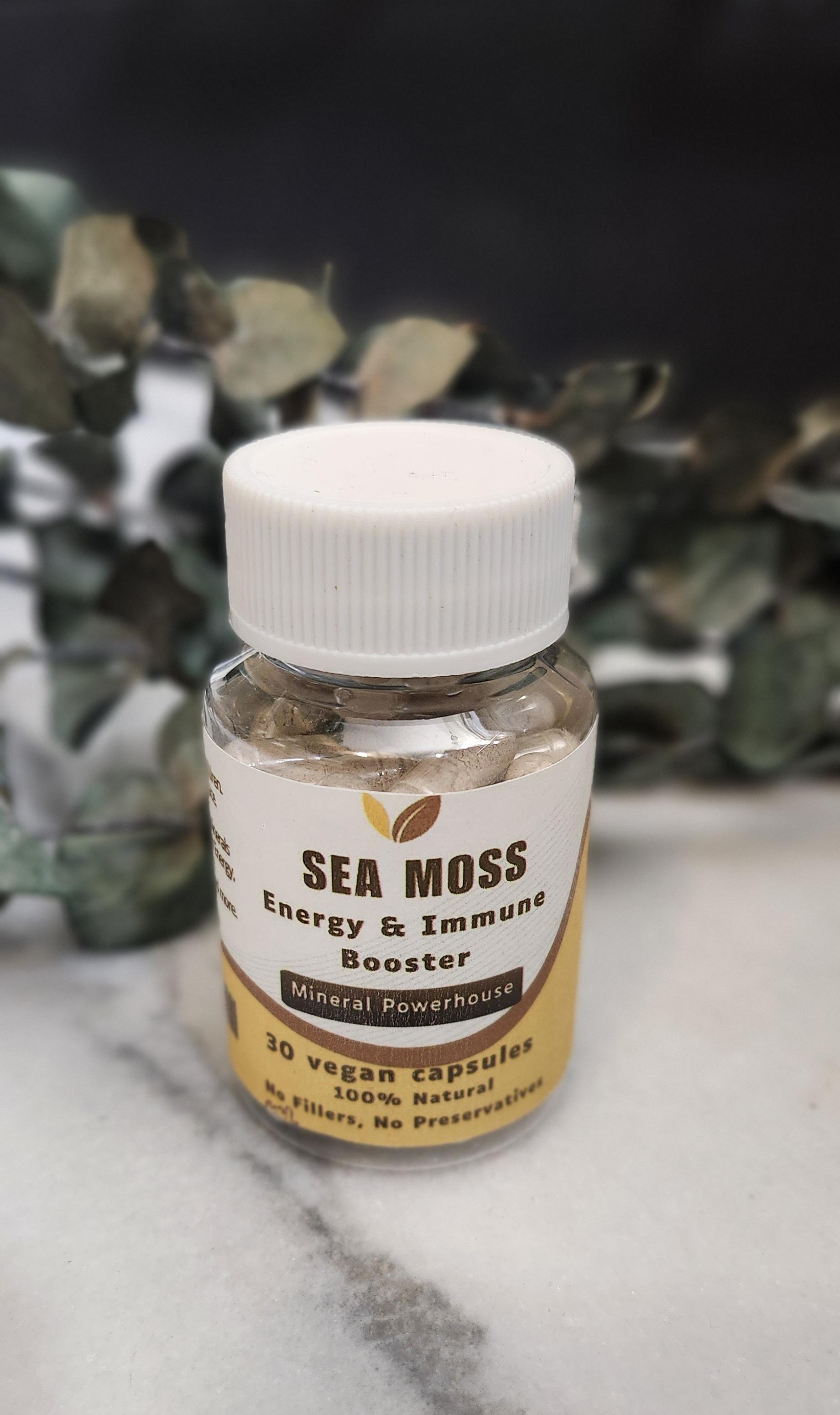 Sea Moss Energy Booster Capsules