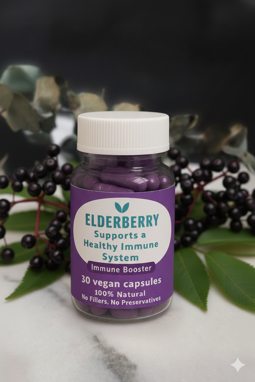 Elderberry Immune Support Capsules
