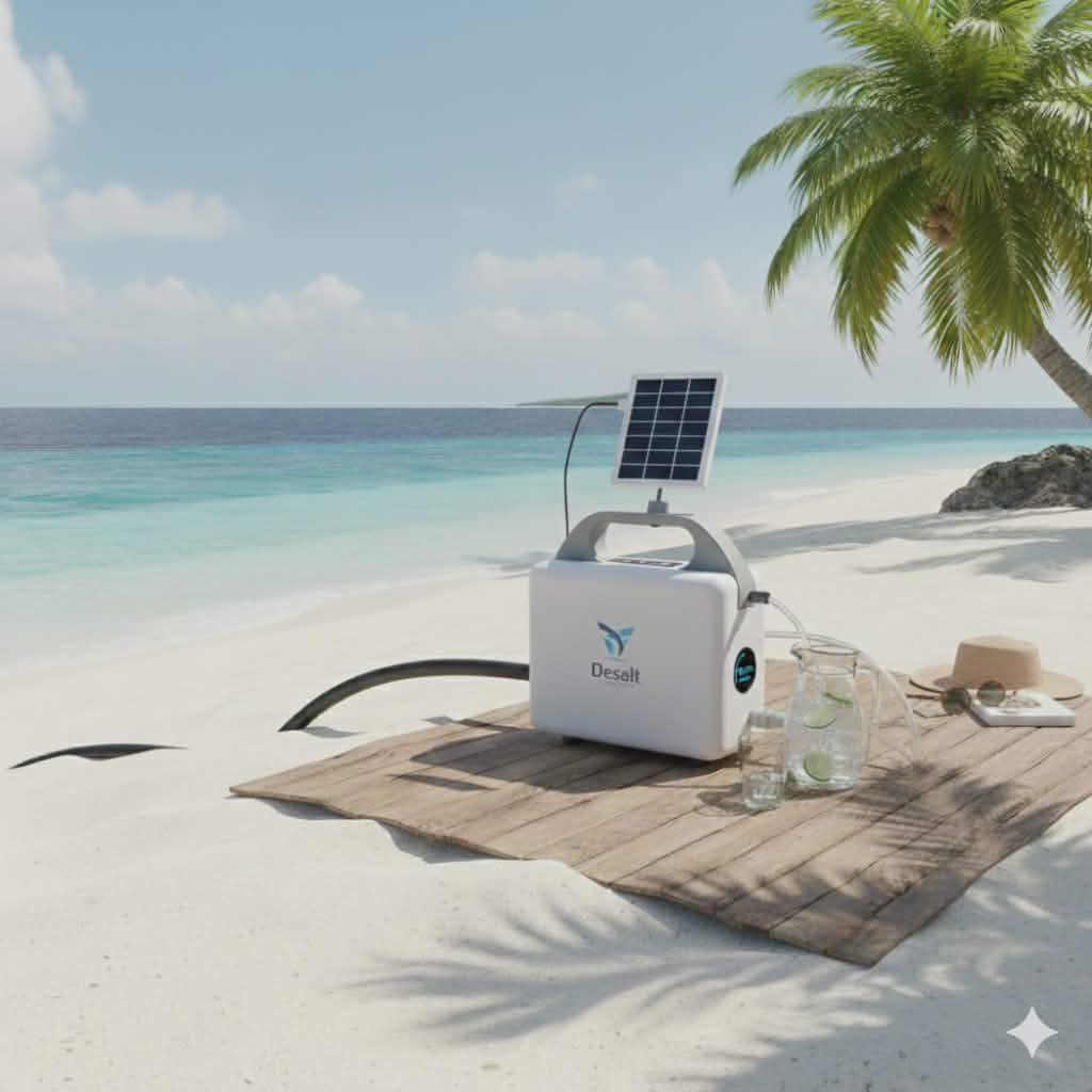 Portable Solar-Powered Water Purifier