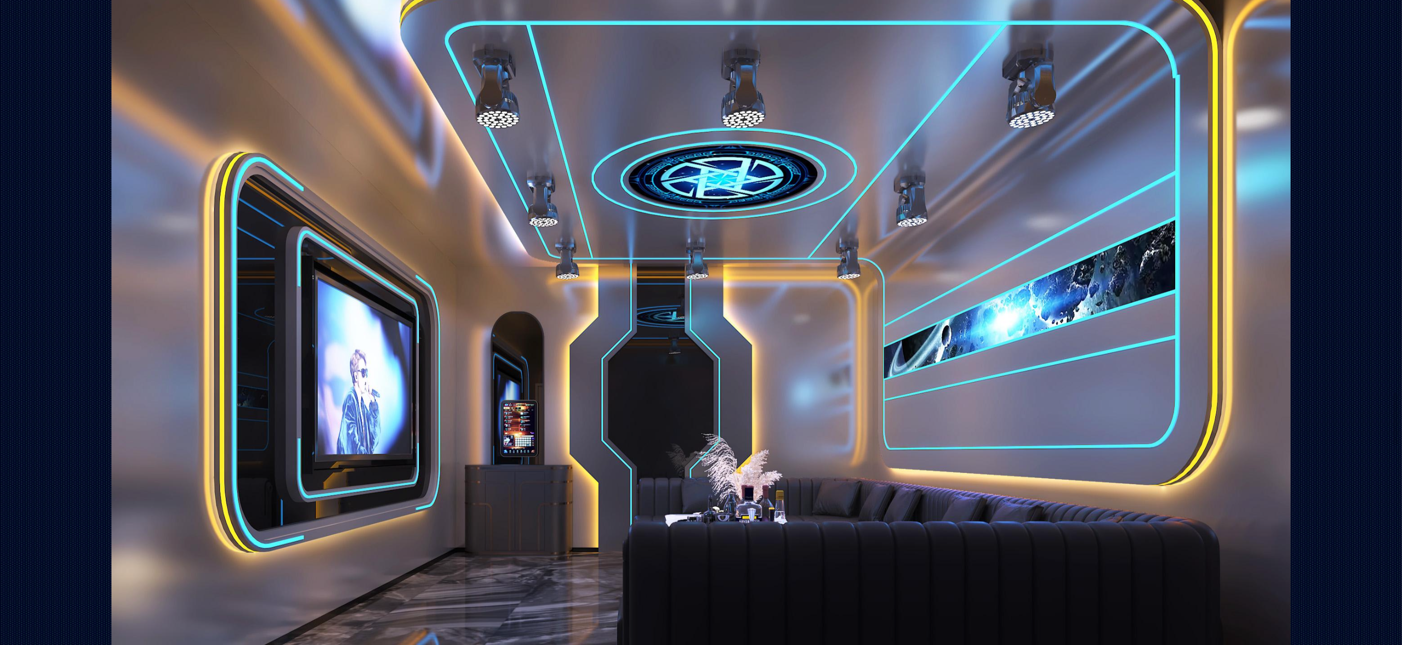 Cinematic Party Room (HUMBLE)