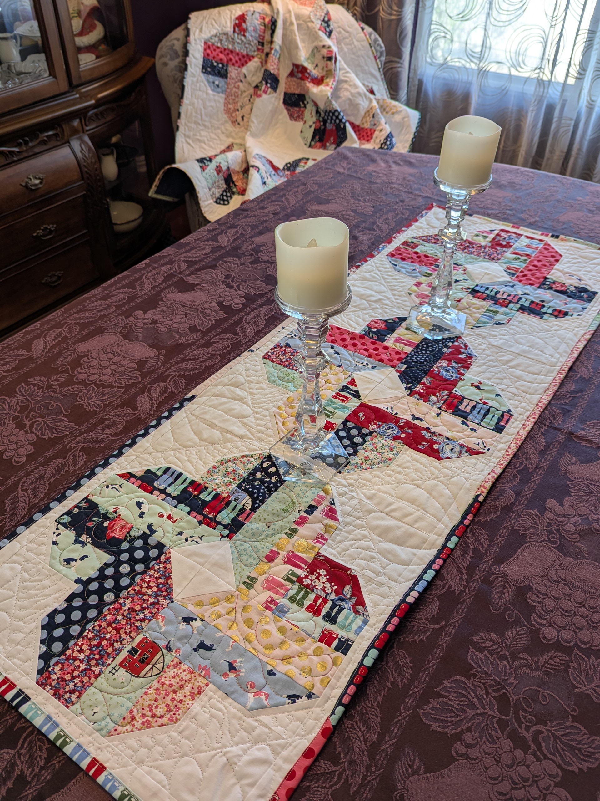 Mother's Day Quilt and Table Runner Pattern