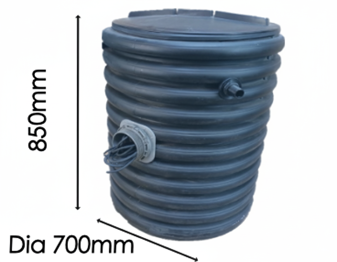 GreyFlow PRO Above Ground (400W Pump, Manual Cleaning)