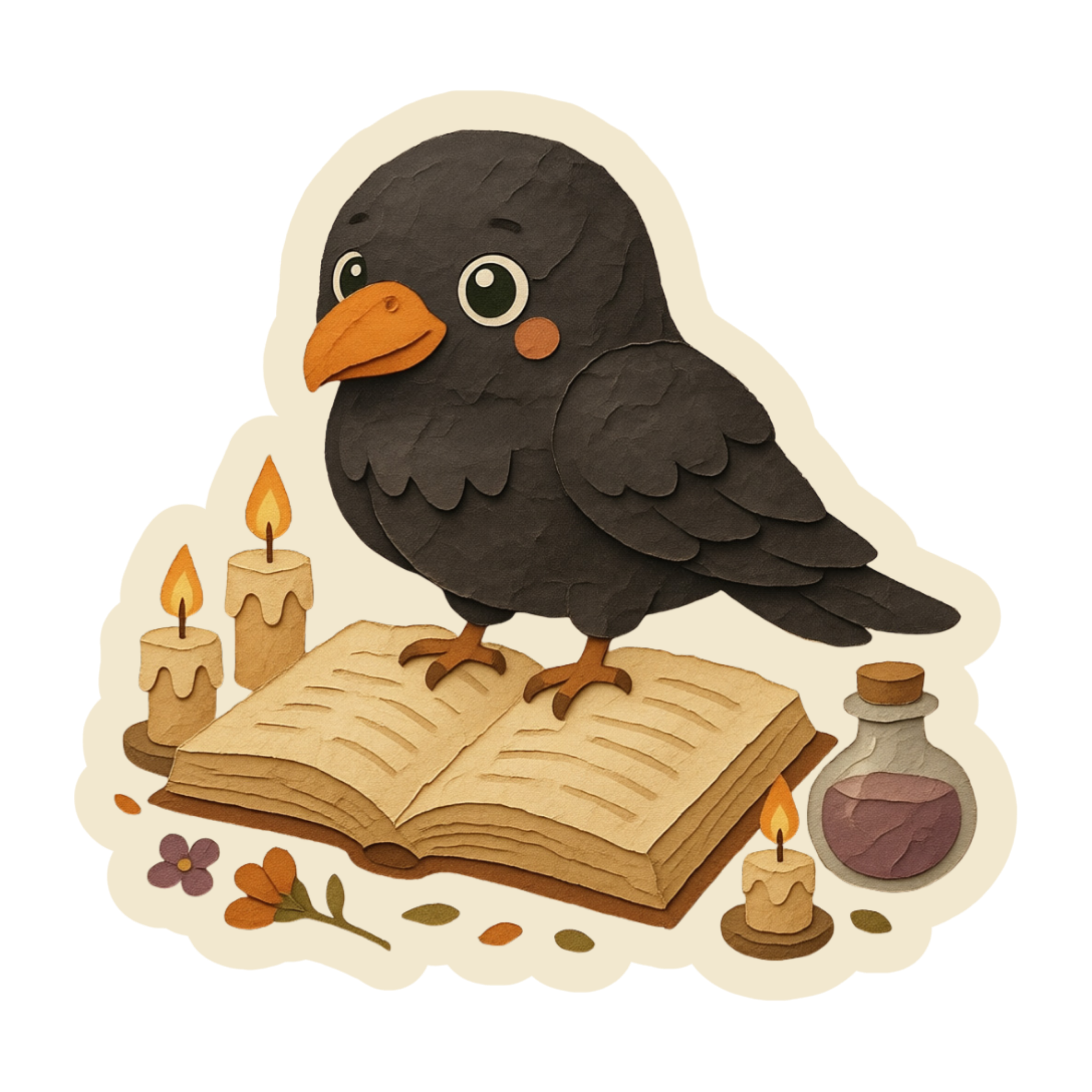 Witchy Animal Digital Sticker Pack