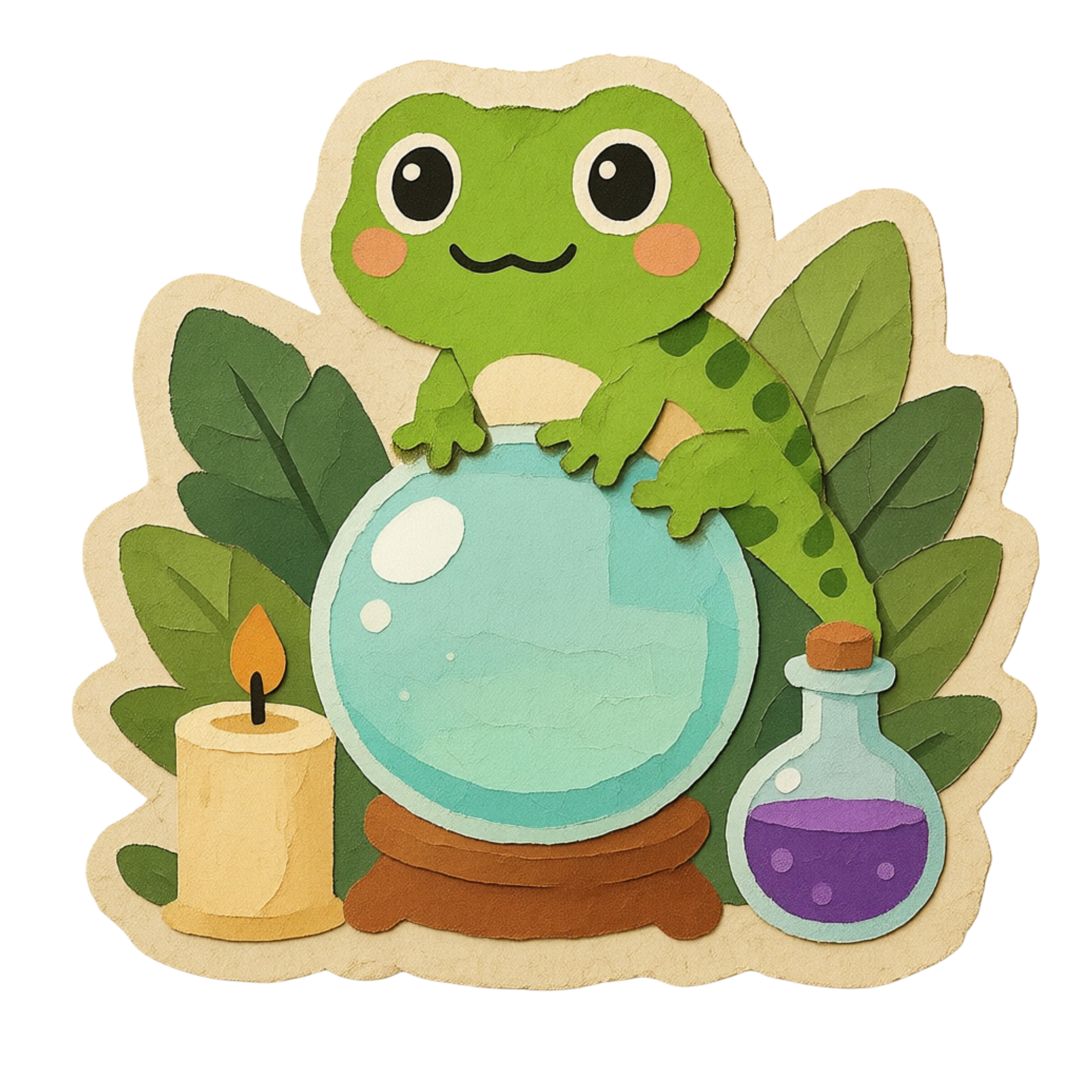 Witchy Animal Digital Sticker Pack