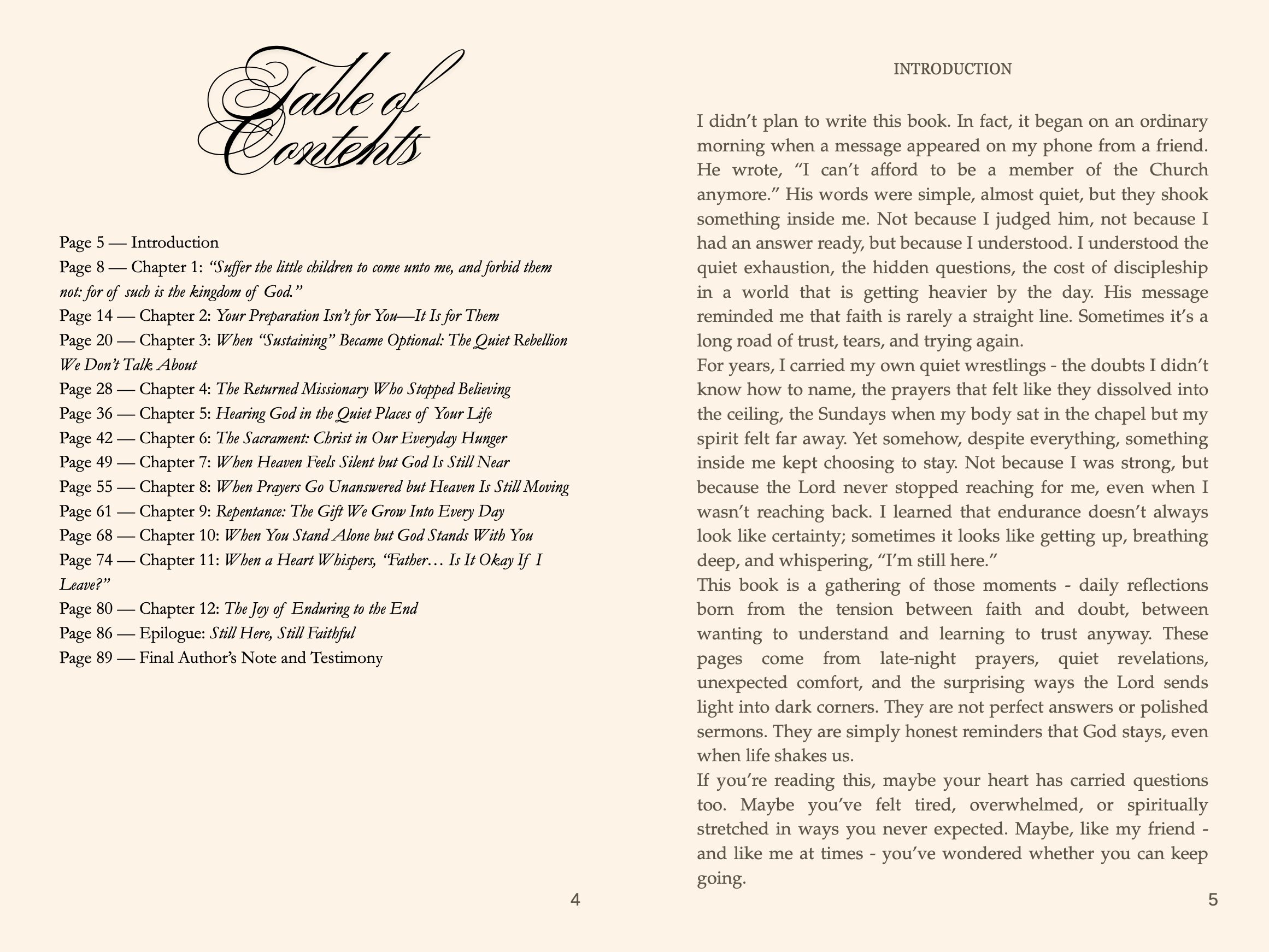 Still Here, Still Faithful