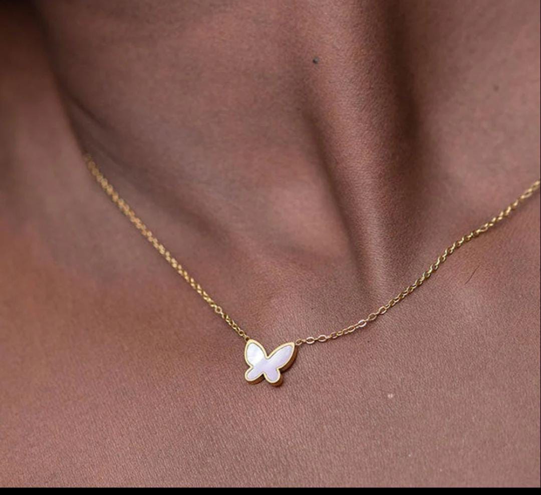 Butterfly Pendant Necklace