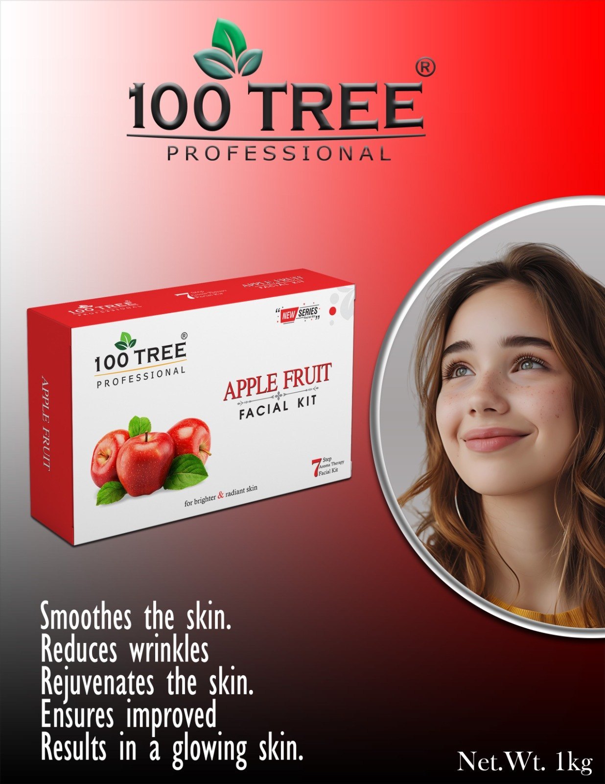 Apple Fruit Facial Kit